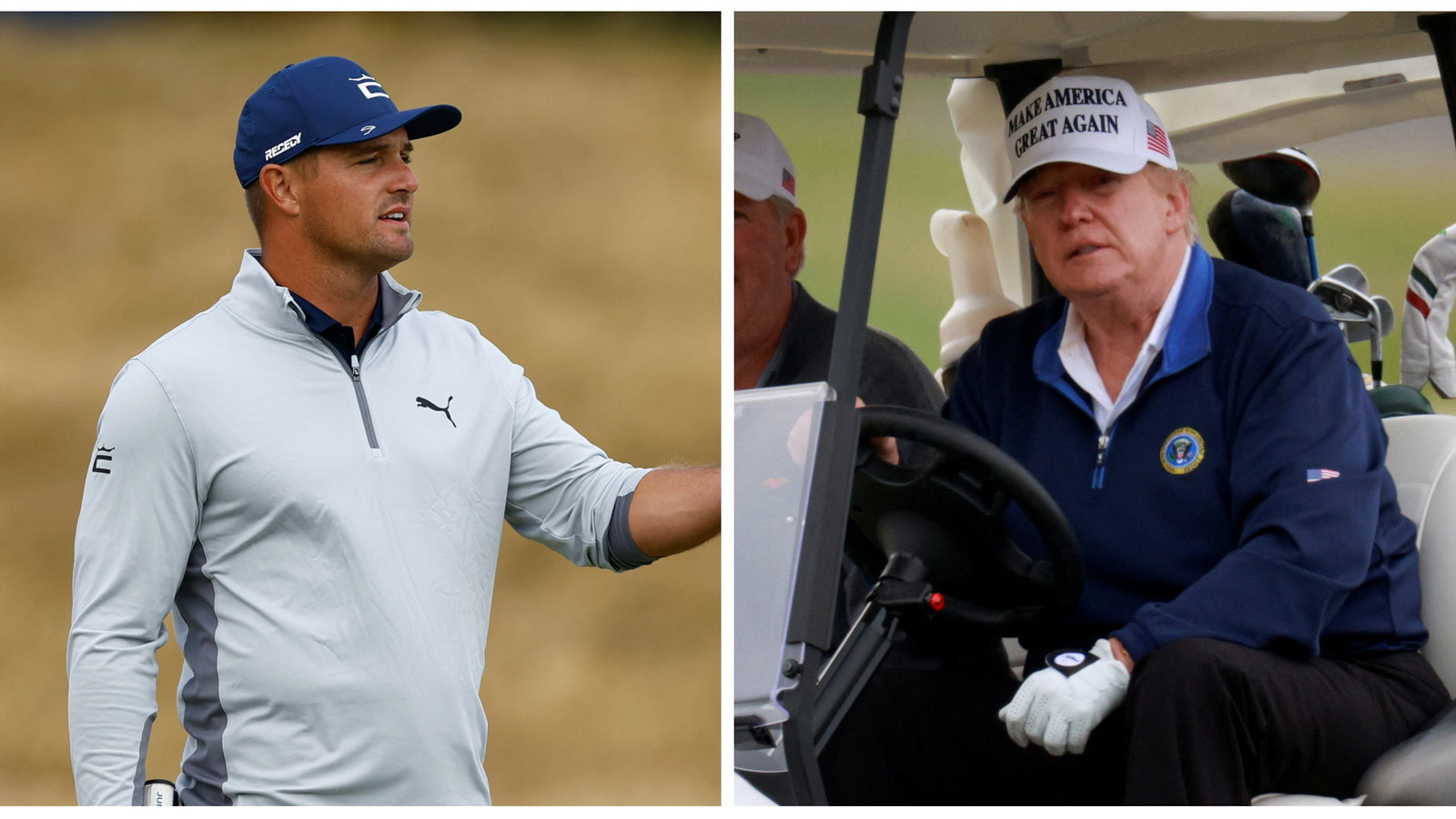 Bryson DeChambeau gets tongues wagging with Donald Trump pairing at LIV Pro-Am